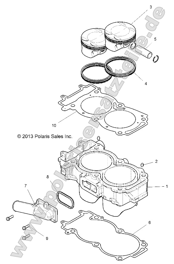 Engine, Cylinder and Piston Engine, Cylinder and Piston