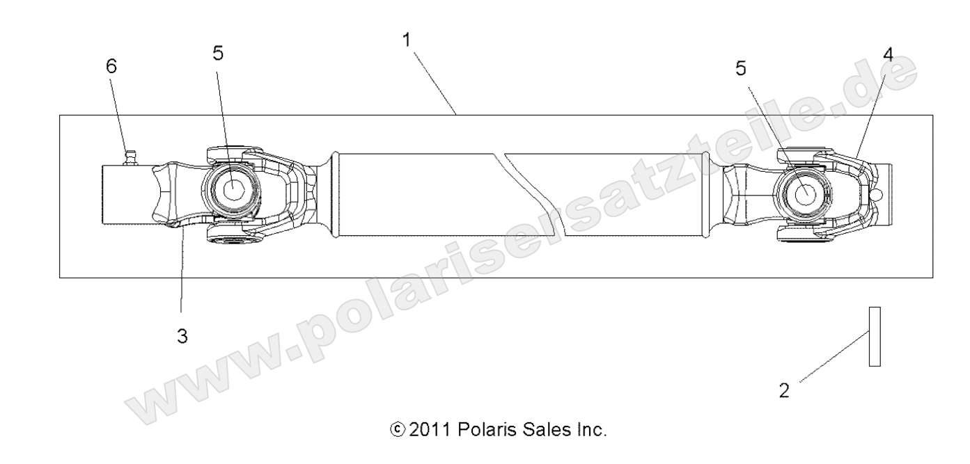 DRIVE TRAIN, FRONT PROP SHAFT DRIVE TRAIN, FRONT PROP SHAFT