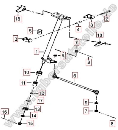 Lenksäule-Spurstange Lenksäule-Spurstange