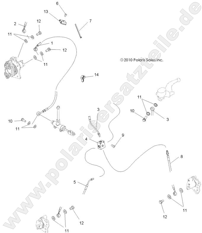 BRAKES, BRAKE LINES
