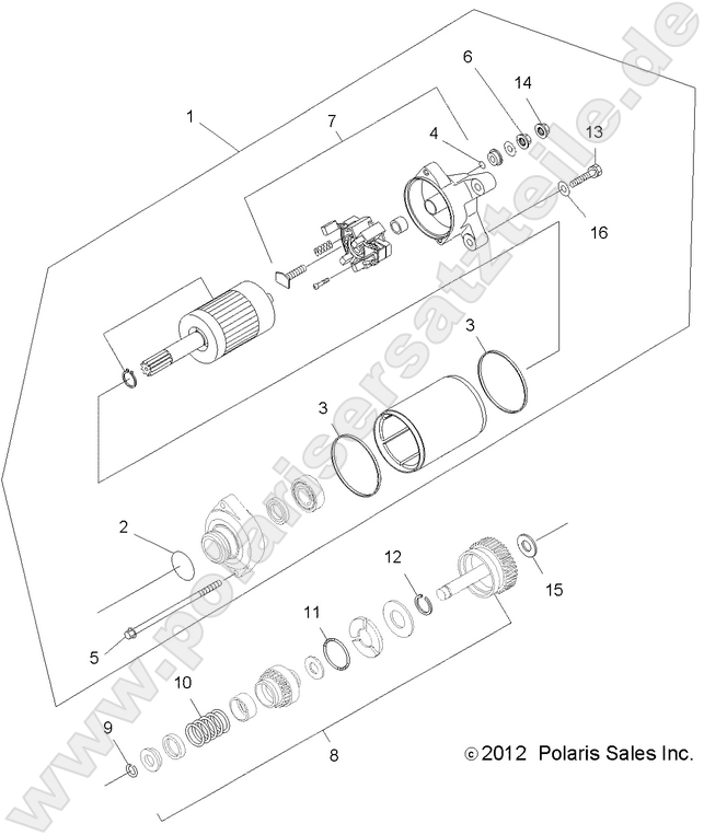 ENGINE, STARTING SYSTEM (Built 10/04/11 and After) ENGINE, STARTING SYSTEM (Built 10/04/11 and After)