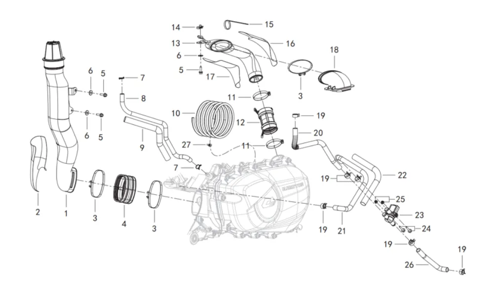 Cvt Luftkühlsystem Cvt Luftkühlsystem