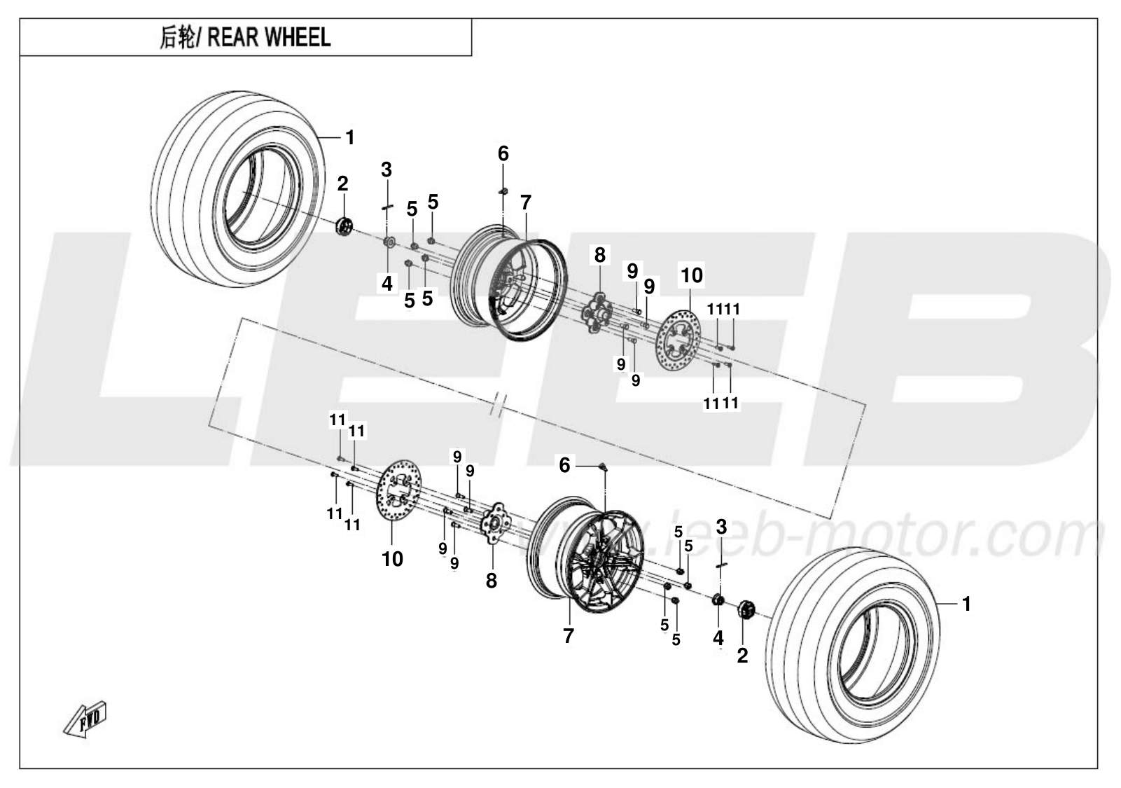 F11-A REAR WHEEL