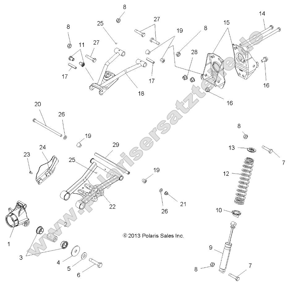 Suspension, Rear