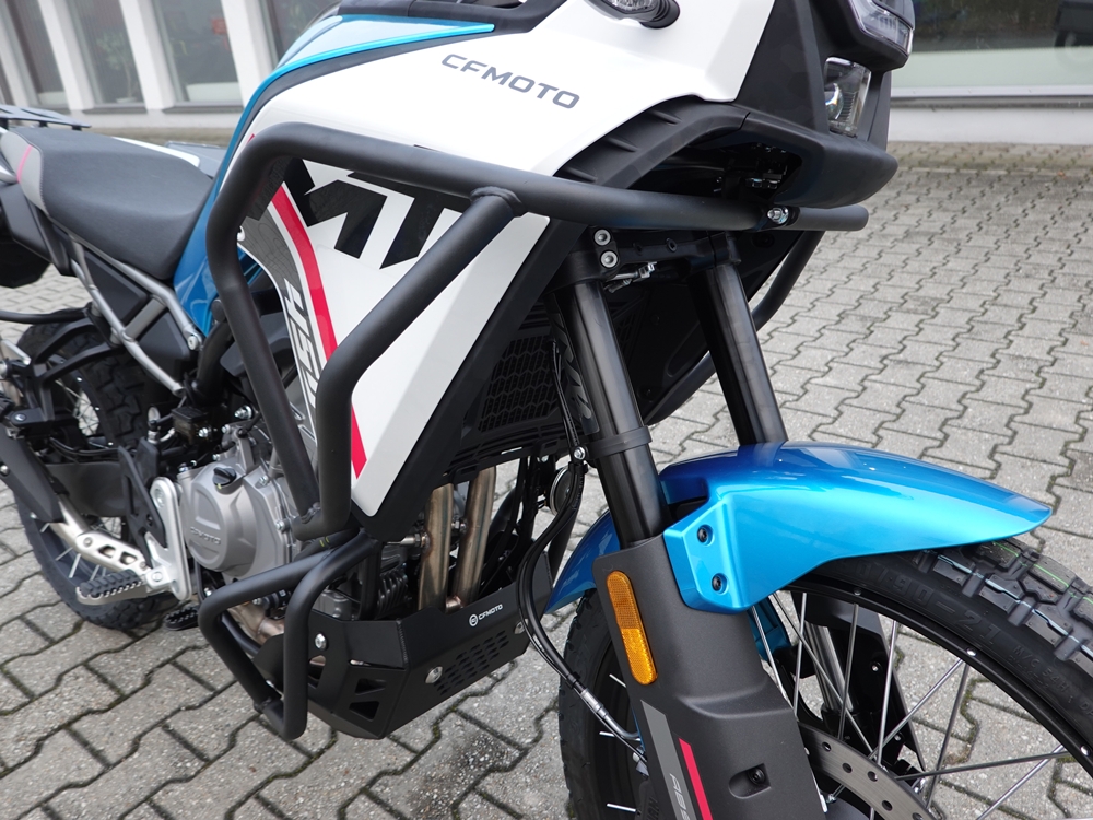TMP Adventure Sturzbügel schwarz oben + unten - CFMoto 450 MT 2024-26 - 161596