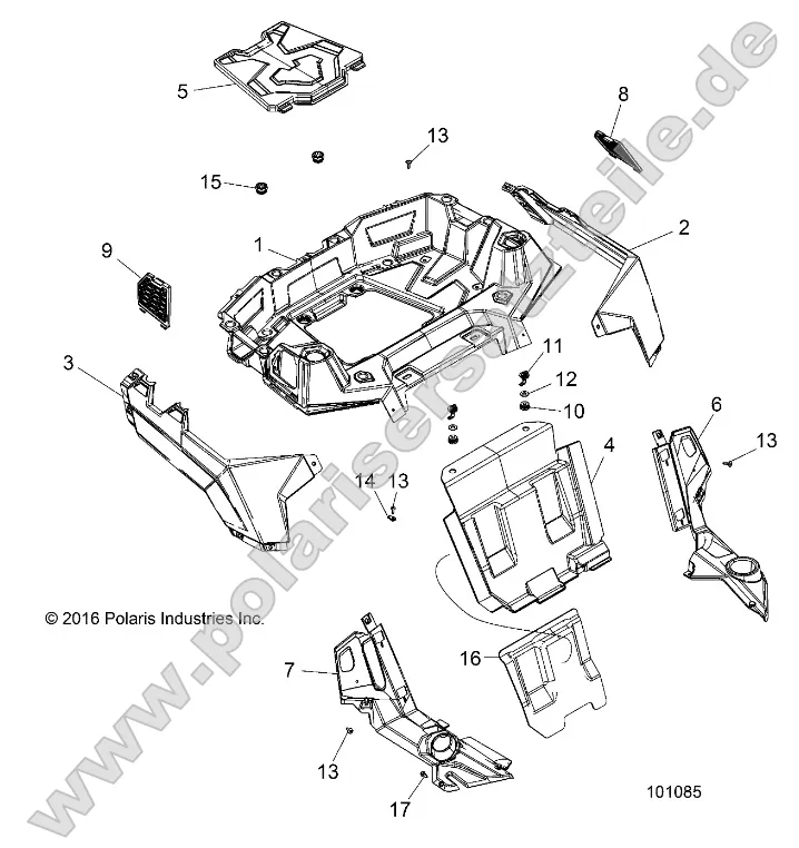 Body, Rear Rack and Fenders Body, Rear Rack and Fenders