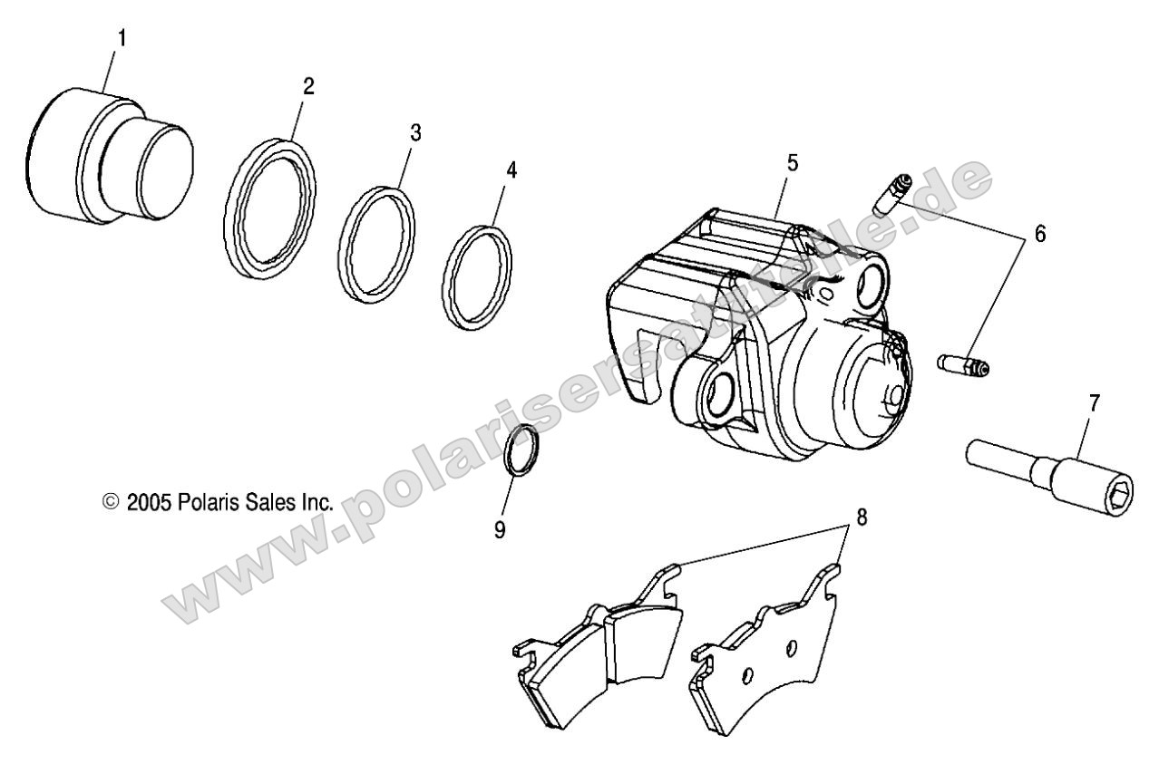 Rear Brake Caliper