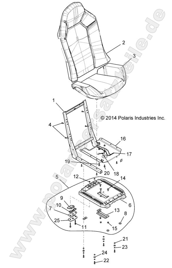 BODY, SEAT ASM. AND SLIDER BODY, SEAT ASM. AND SLIDER