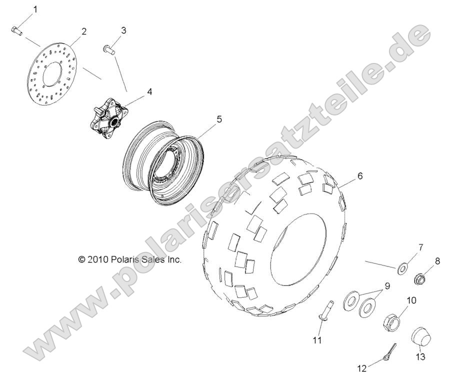 Wheels, Rear Wheels, Rear