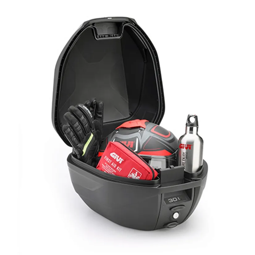 Givi Monolock Topcase C30 N - 30 Liter - schwarz - inkl. Montagekit