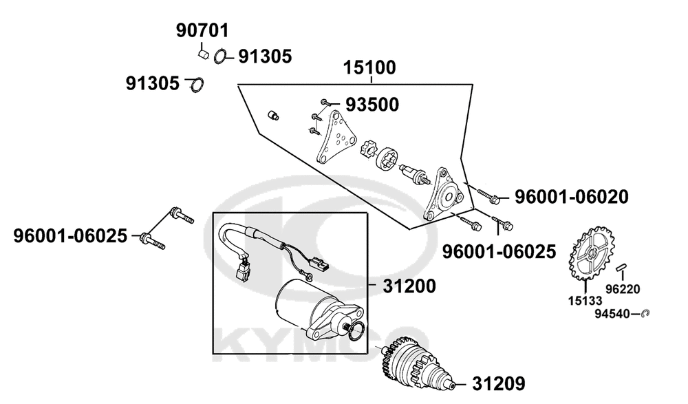 Ölpumpe, Anlasser & Anlasserfreilauf Ölpumpe, Anlasser & Anlasserfreilauf
