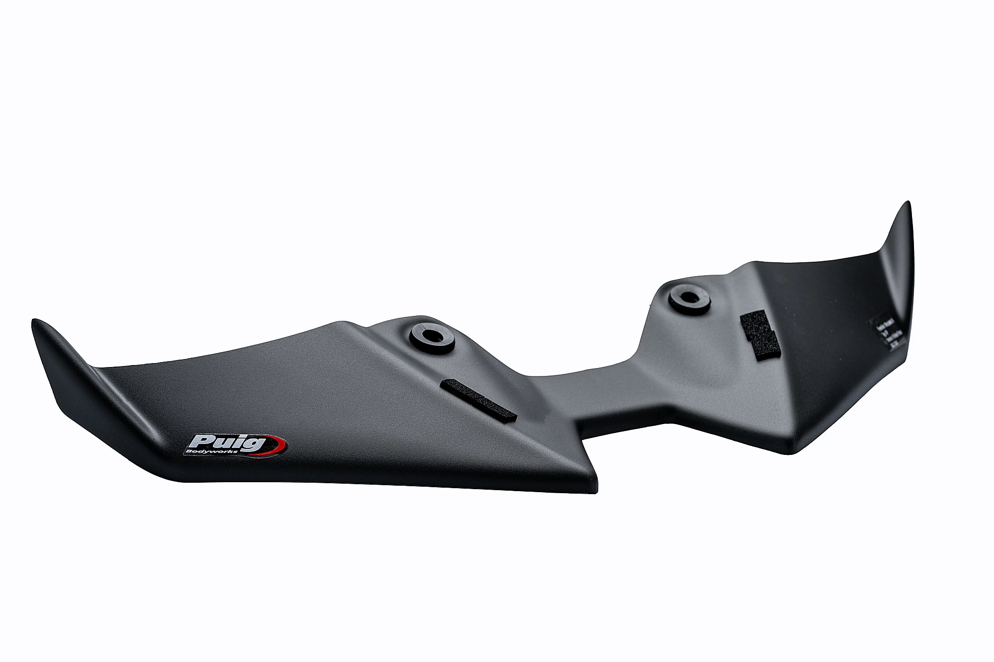 Puig Naked Front Downforce Spoiler - schwarz matt - Kawasaki Z900 /SE 2025-27 - 22446J Puig Naked Front Downforce Spoiler - schwarz matt - Kawasaki Z900 /SE 2025-27 - 22446J