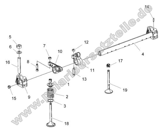 Engine, Rocker Arm and Valves Engine, Rocker Arm and Valves