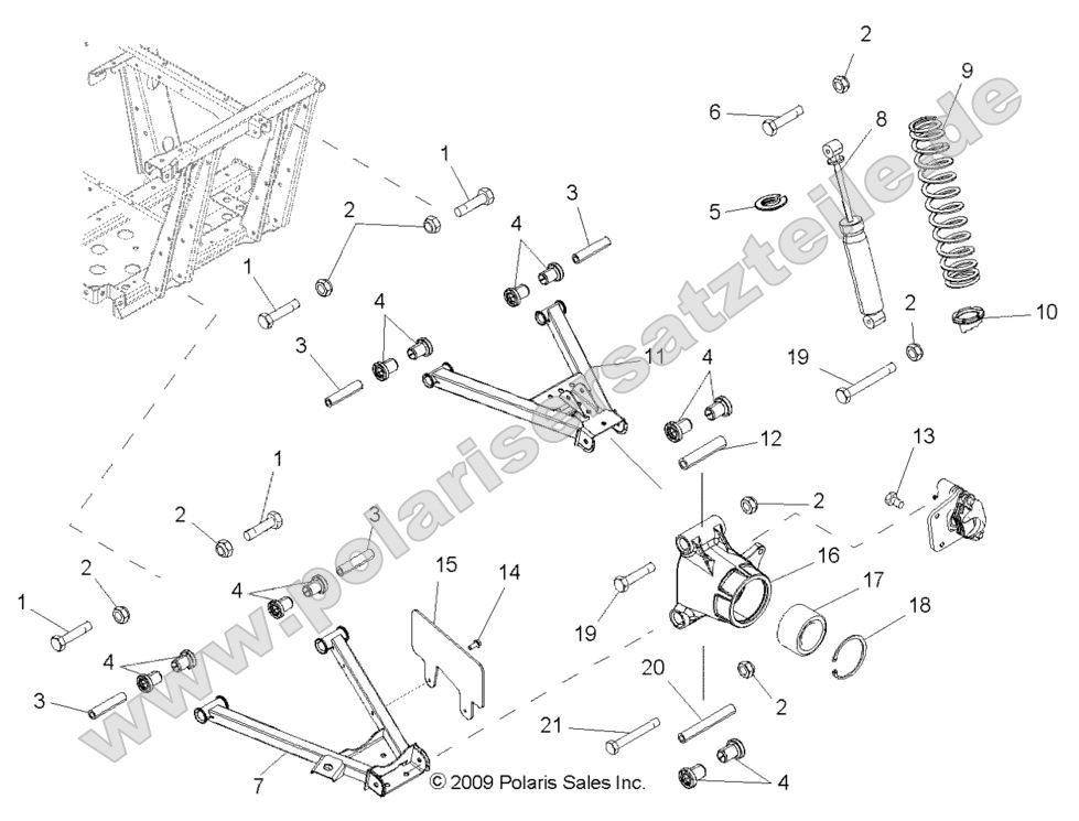 Suspension, Rear