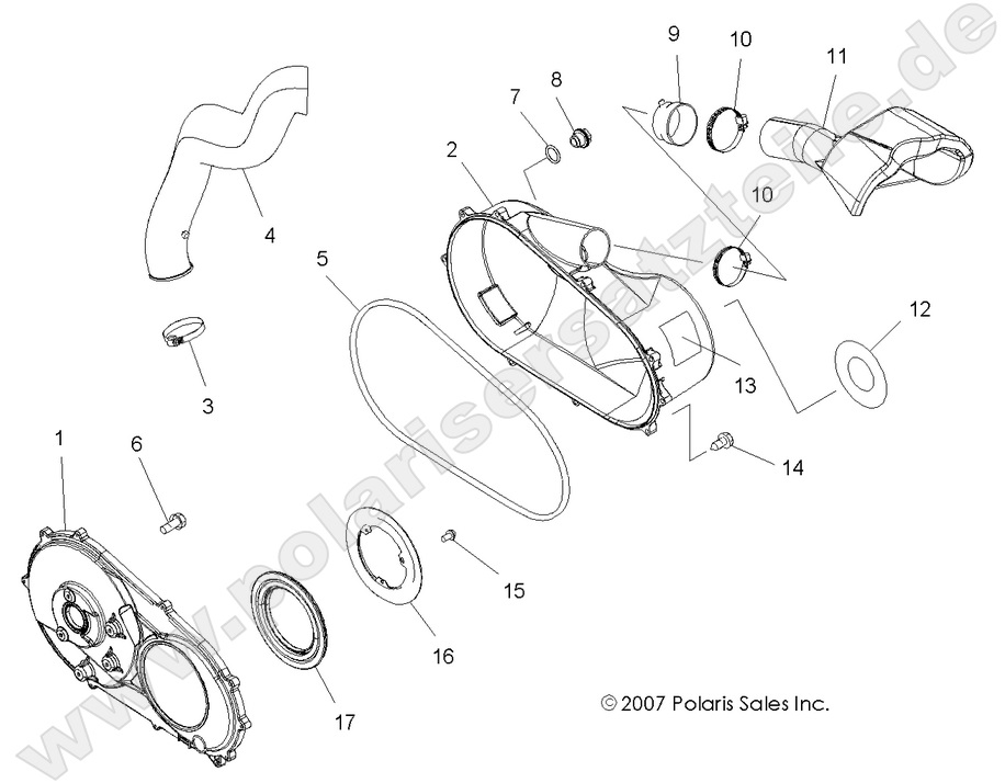 BODY, CLUTCH COVER BODY, CLUTCH COVER