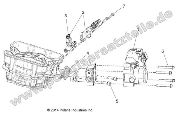 Engine, Throttle Body and Fuel Rail Engine, Throttle Body and Fuel Rail