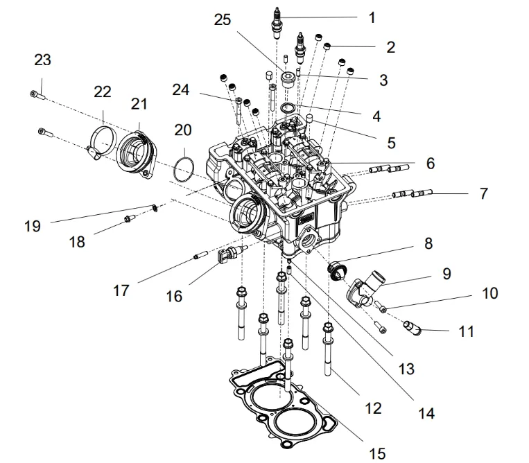 Zylinderkopf 1 Zylinderkopf 1