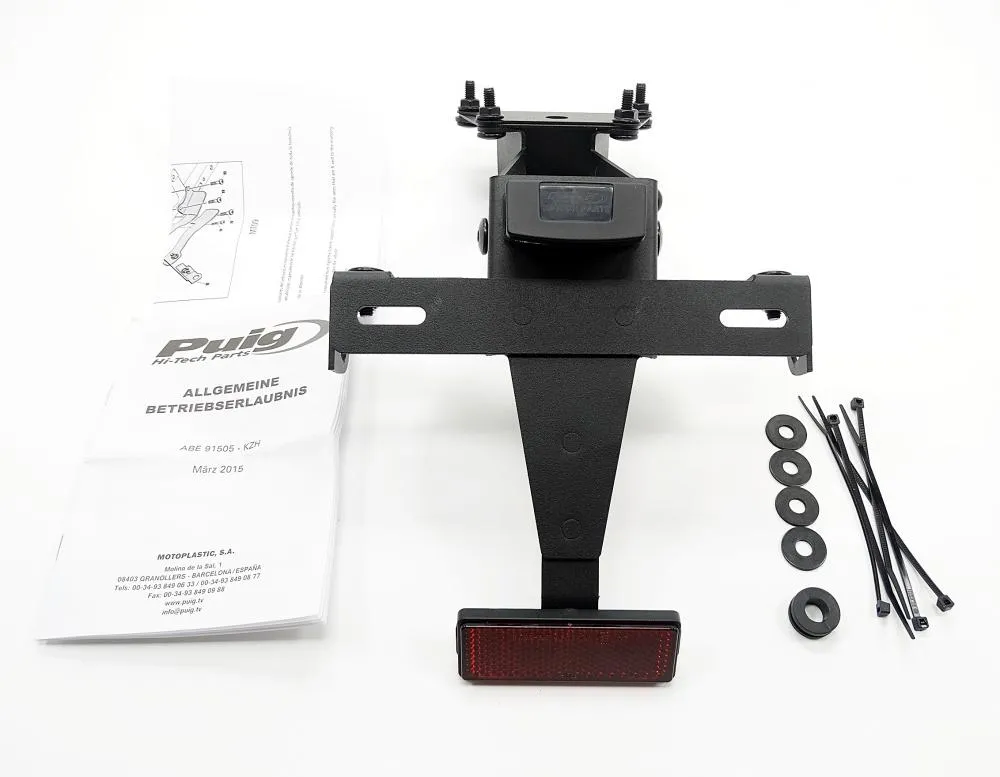 Kennzeichenhalter_Yamaha_MT09_6885N_2 Puig Kennzeichenhalter Set Yamaha MT09 2013-16 / MT09 Tracer 2015-19
