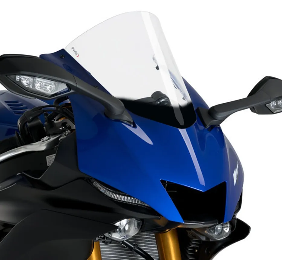 Puig R-Racer Verkleidungsscheibe Transparent - Yamaha YZF R6 2017-22 / YZF R7 2022-23