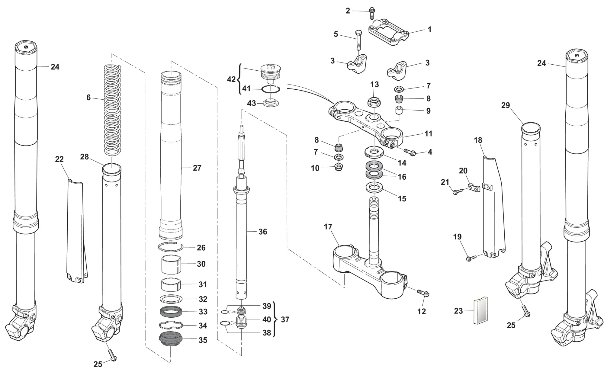 Gabel vorne Gabel vorne