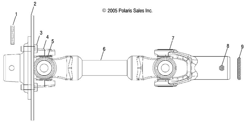 Shaft, Prop, Rear