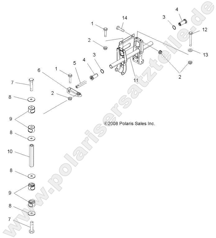 SUSPENSION, TORSION BAR