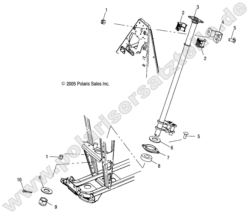 STEERING POST STEERING POST