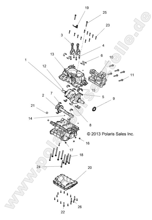 ENGINE, CRANKCASE AND CRANKSHAFT ENGINE, CRANKCASE AND CRANKSHAFT