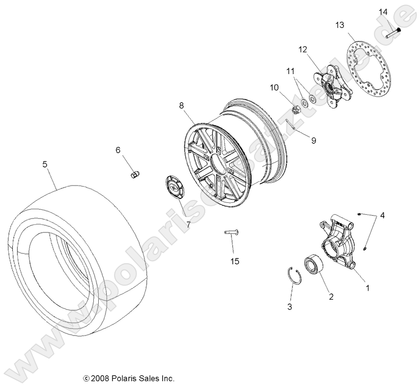 WHEELS, REAR and HUB WHEELS, REAR and HUB