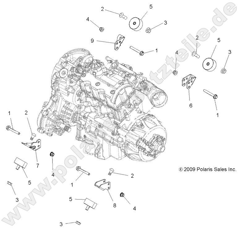 ENGINE, MOUNTING