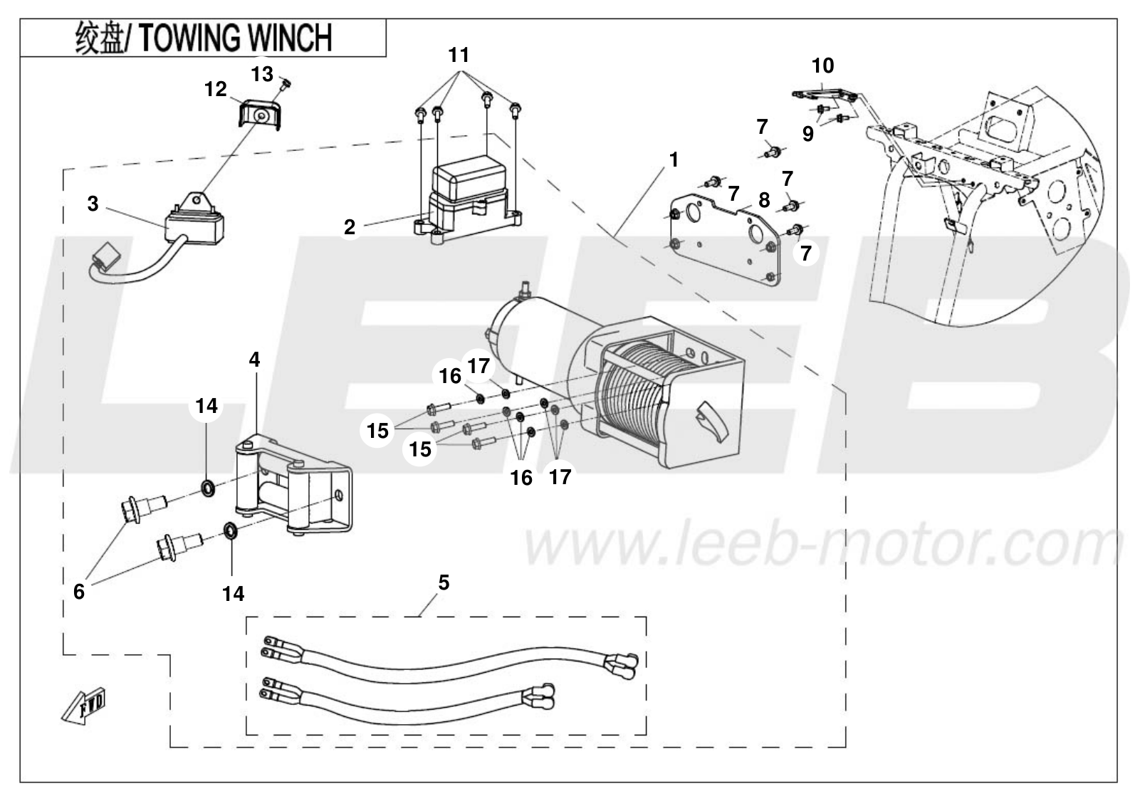 F15-2-A TOWING WINCH