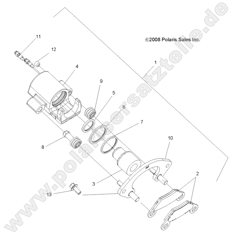 BRAKES, REAR CALIPER