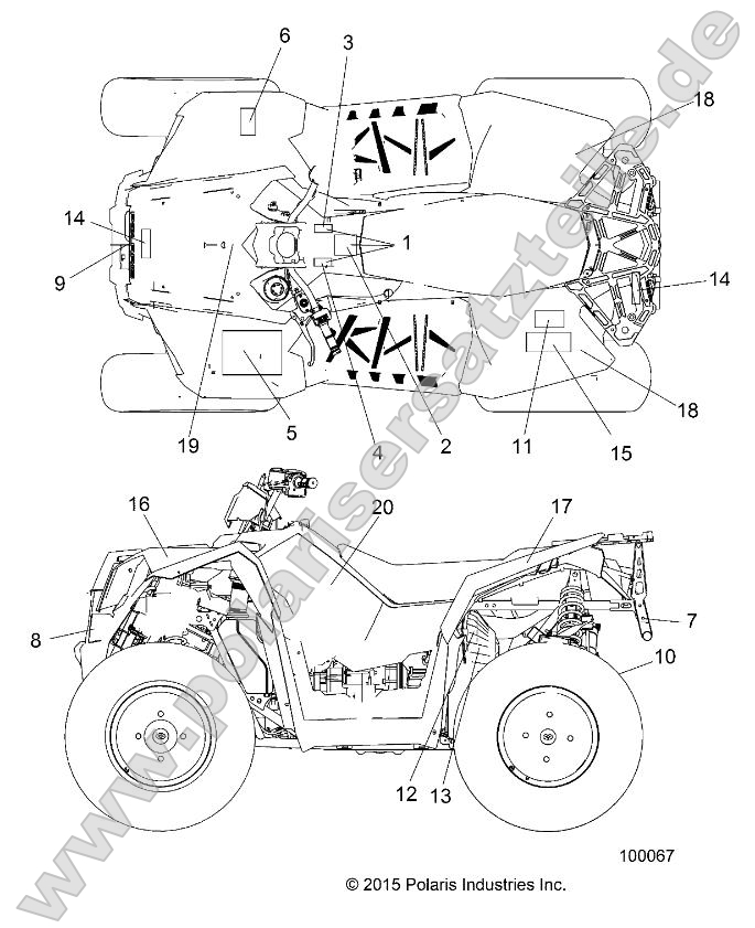 Body, Decals