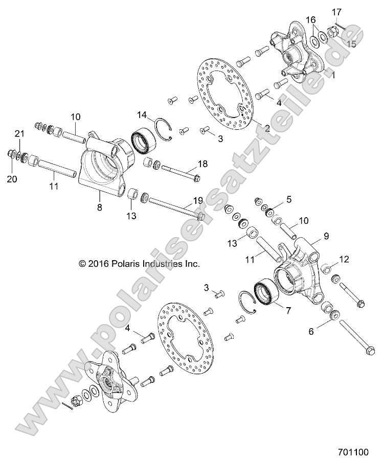 Suspension, Rear Carrier Suspension, Rear Carrier