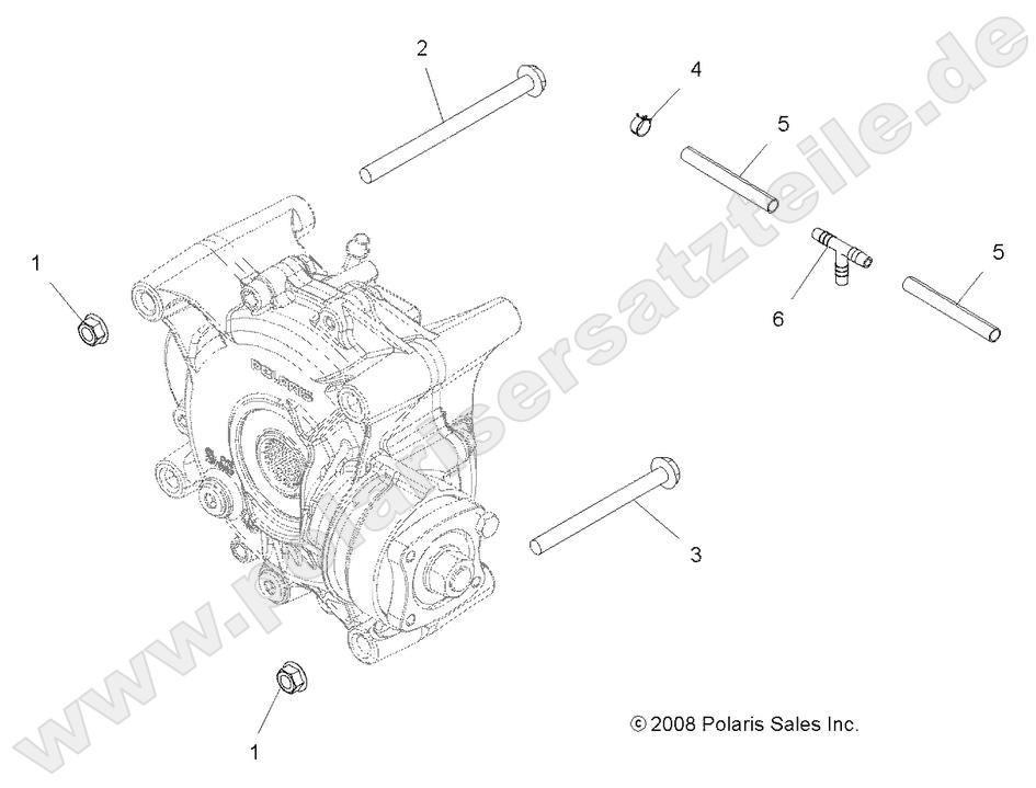 DRIVE TRAIN, GEARCASE MOUNTING DRIVE TRAIN, GEARCASE MOUNTING