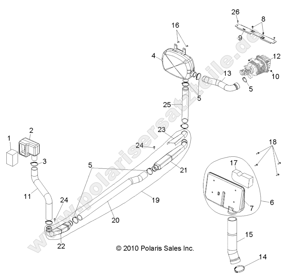 Engine, Clutch Air Intake Engine, Clutch Air Intake