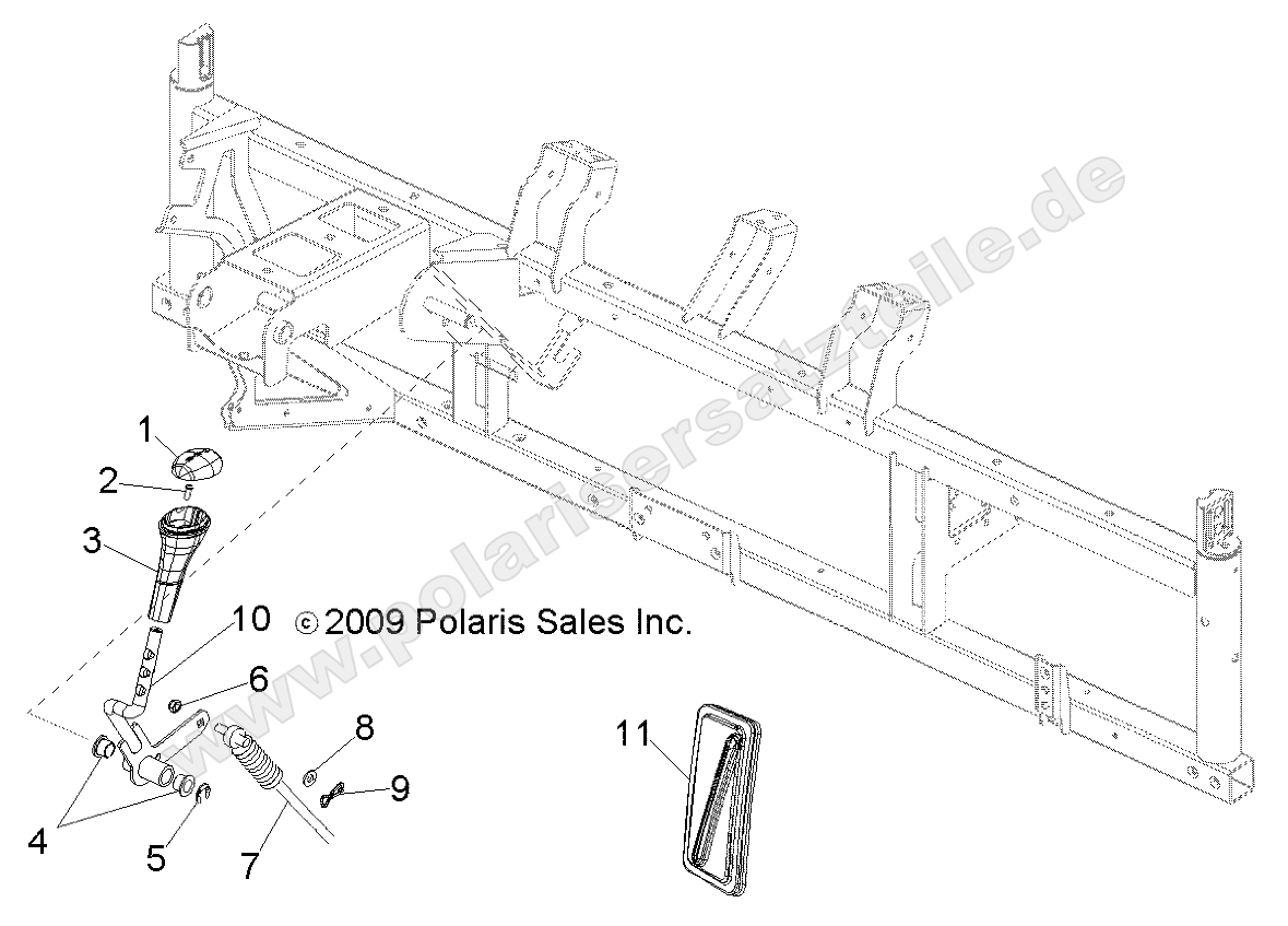 Drive Train, Gear Selector