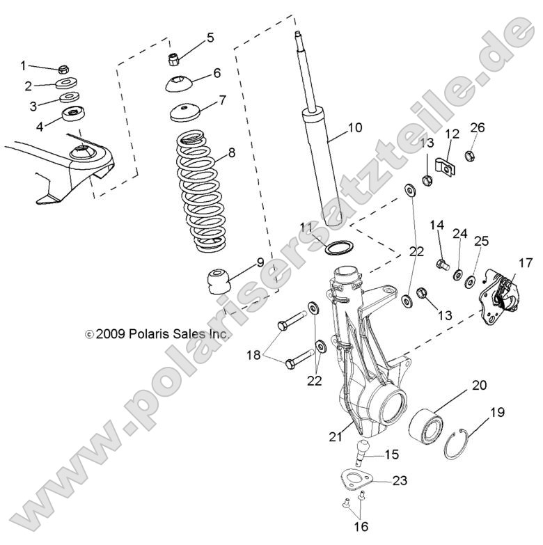 Suspension, Front Strut Suspension, Front Strut