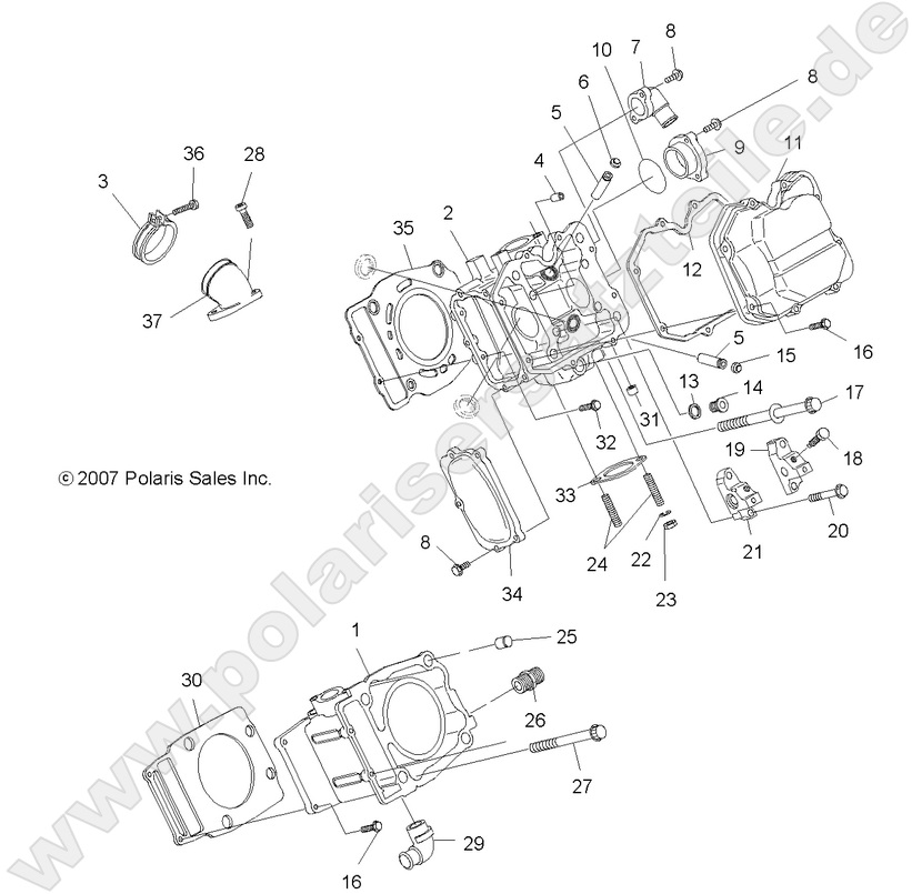 ENGINE, CYLINDER and HEAD ENGINE, CYLINDER and HEAD