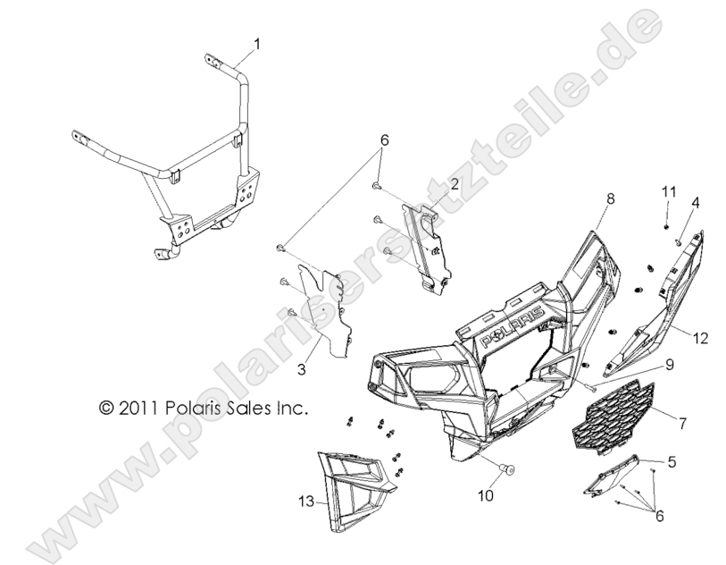 BODY, FRONT BUMPER BODY, FRONT BUMPER