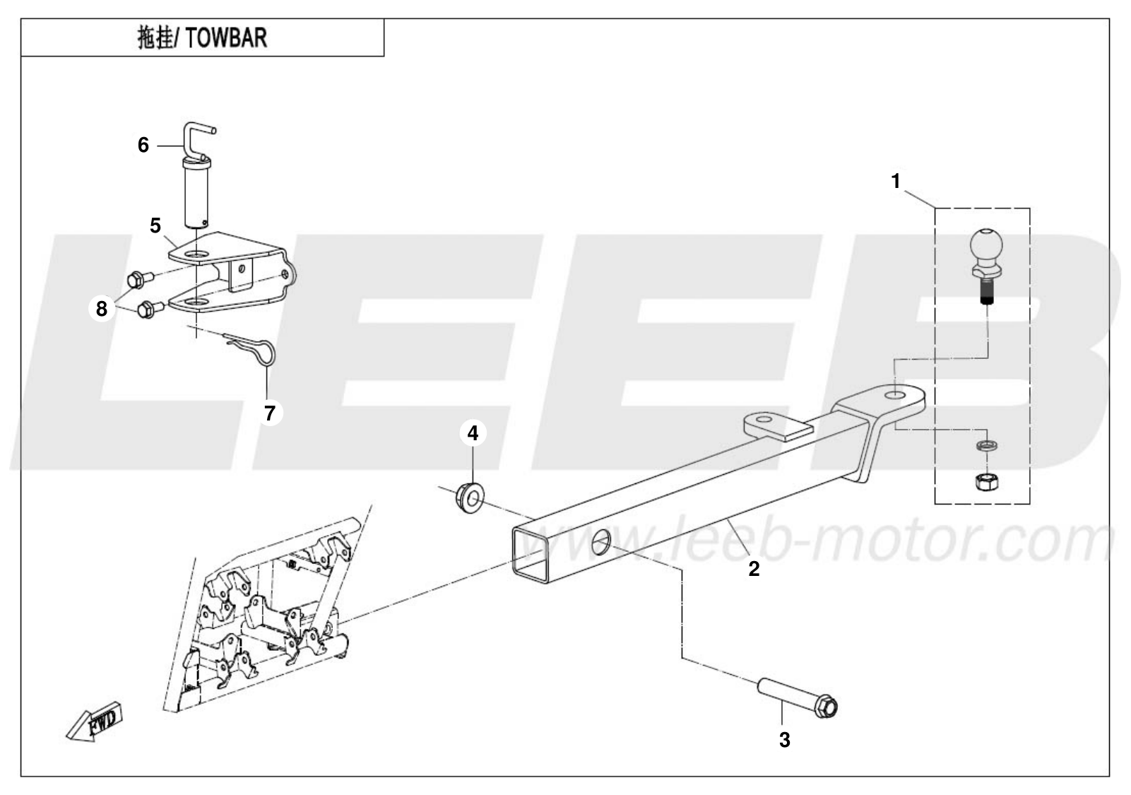 F40 TOWBAR F40 TOWBAR