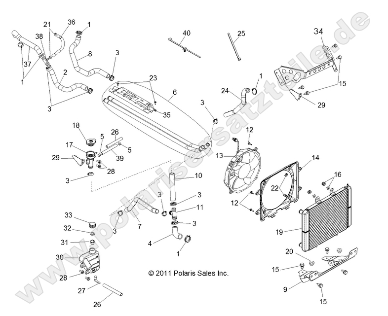 ENGINE, COOLING SYSTEM ENGINE, COOLING SYSTEM
