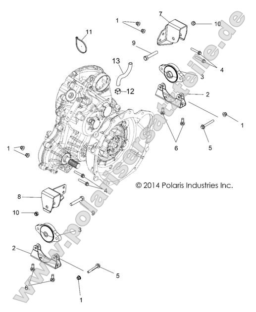 Drive Train, Transmission Mounting Drive Train, Transmission Mounting