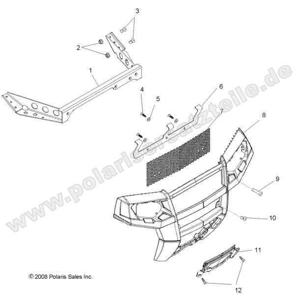 body front bumper