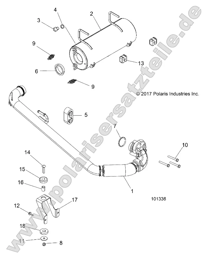 Engine, Exhaust System