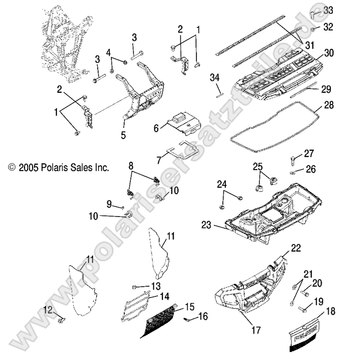 STORAGE, FRONT and BUMPER MOUNTING STORAGE, FRONT and BUMPER MOUNTING