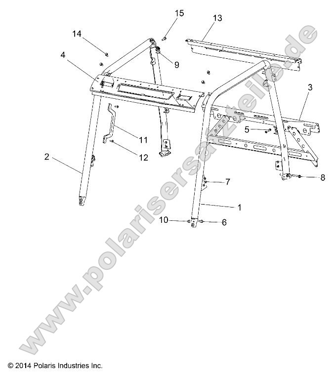 Chassis, Cab Frame Chassis, Cab Frame
