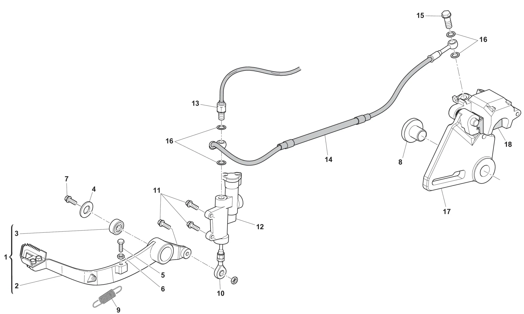 Bremssystem hinten Bremssystem hinten
