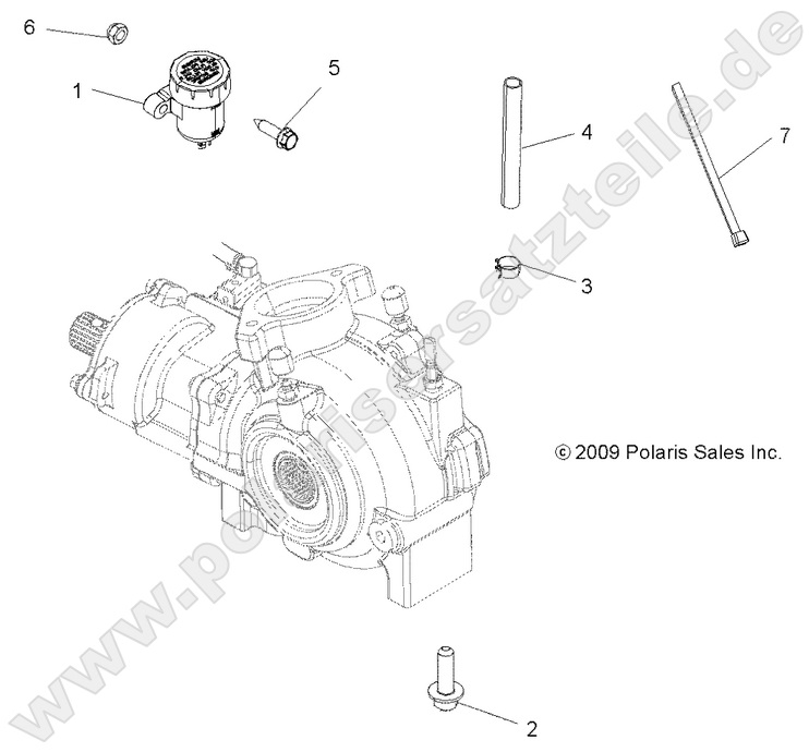 DRIVE TRAIN, GEARCASE MOUNTING, FRONT DRIVE TRAIN, GEARCASE MOUNTING, FRONT