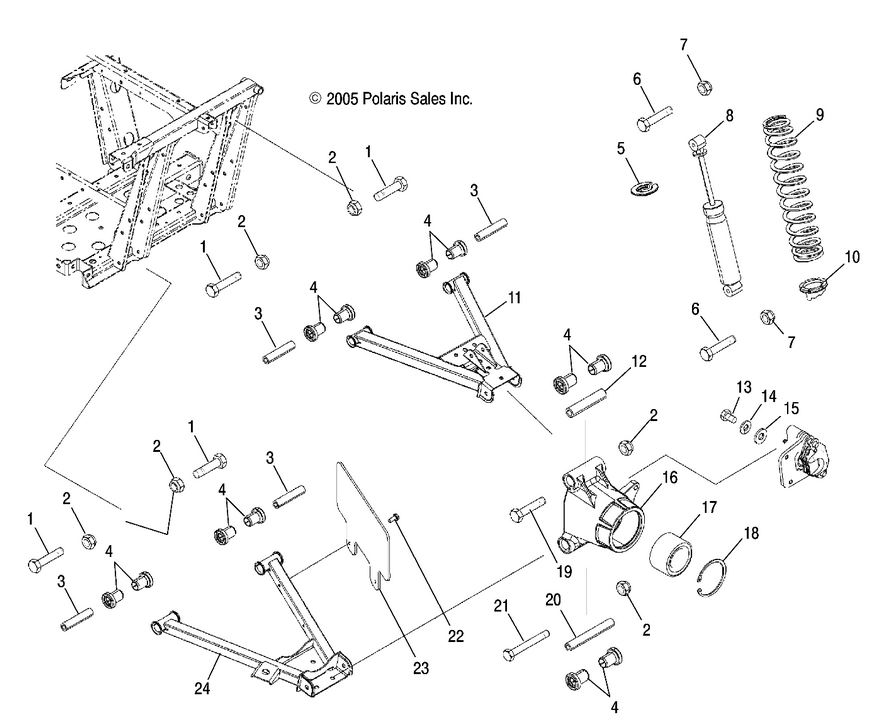 SUSPENSION, REAR